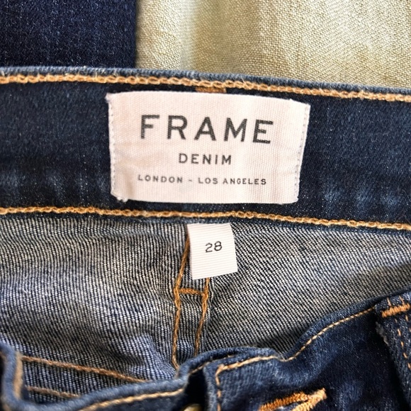 Frame Le Skinny De Jeanne Jeans 28 - Picture 10 of 13